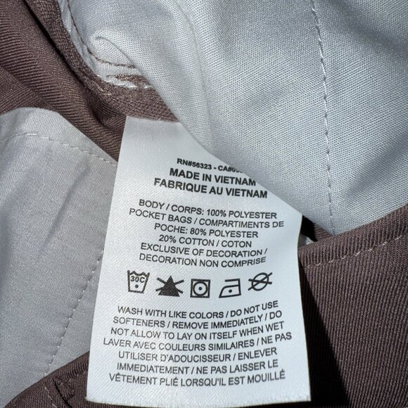 Men's Nike Dri-Fit Flex Golf RN#56323 Purple Pants Size 38x30 (38x26) - Picture 3 of 7